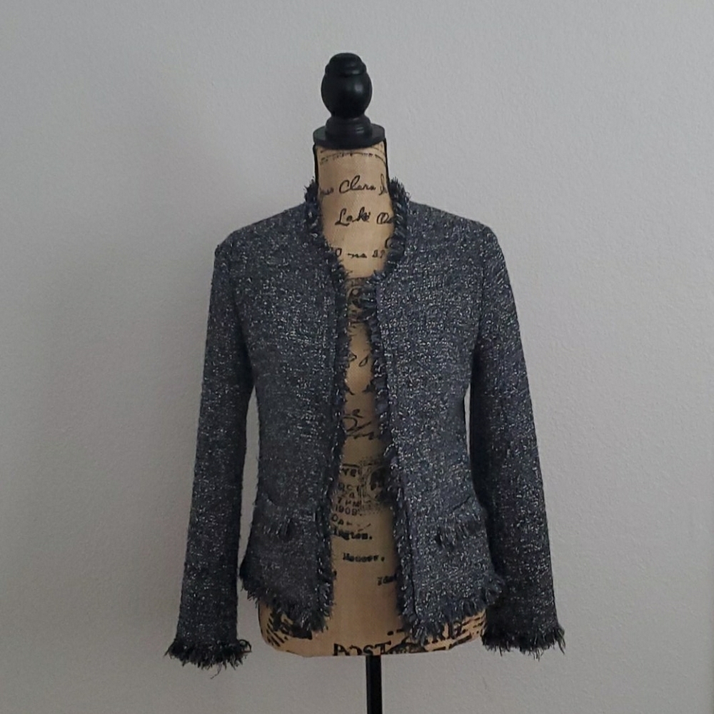 Navy Gerard Darel Jacket Size 0